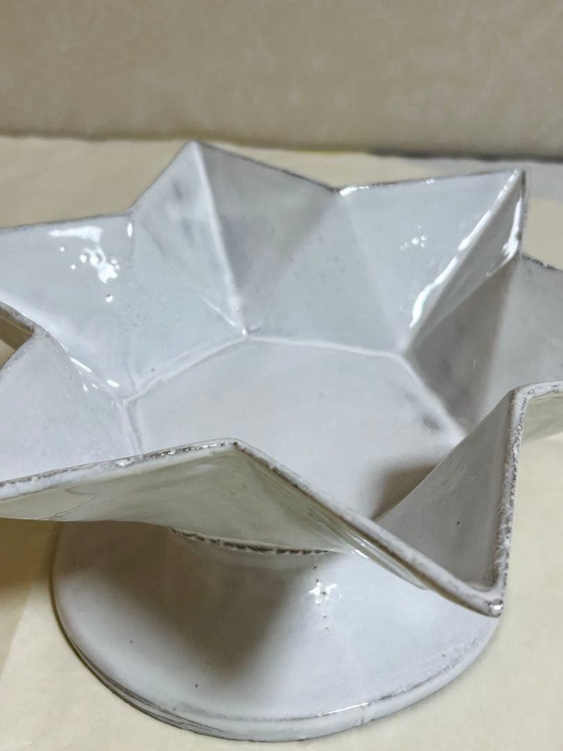 アスティエドヴィラット　エトワール　コンポート皿　台皿　アスティエ　星　星型