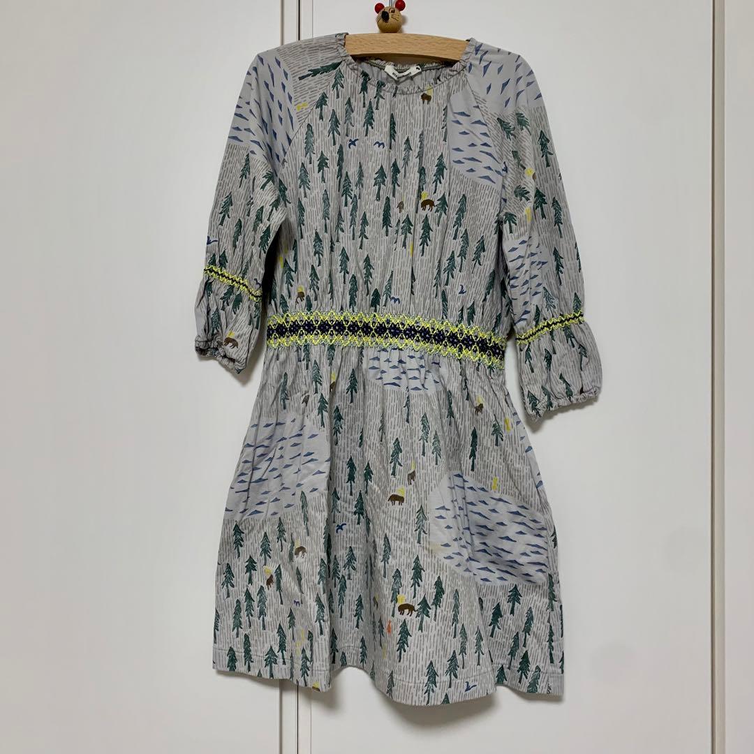 ミナペルホネン　mina perhonen one day ワンピース100