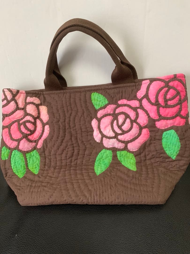 キルト　トートバッグ