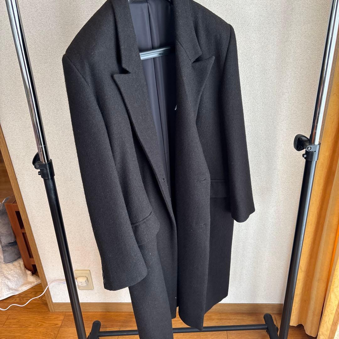 Y.S. for men ダブルブレスト チェスターコート M