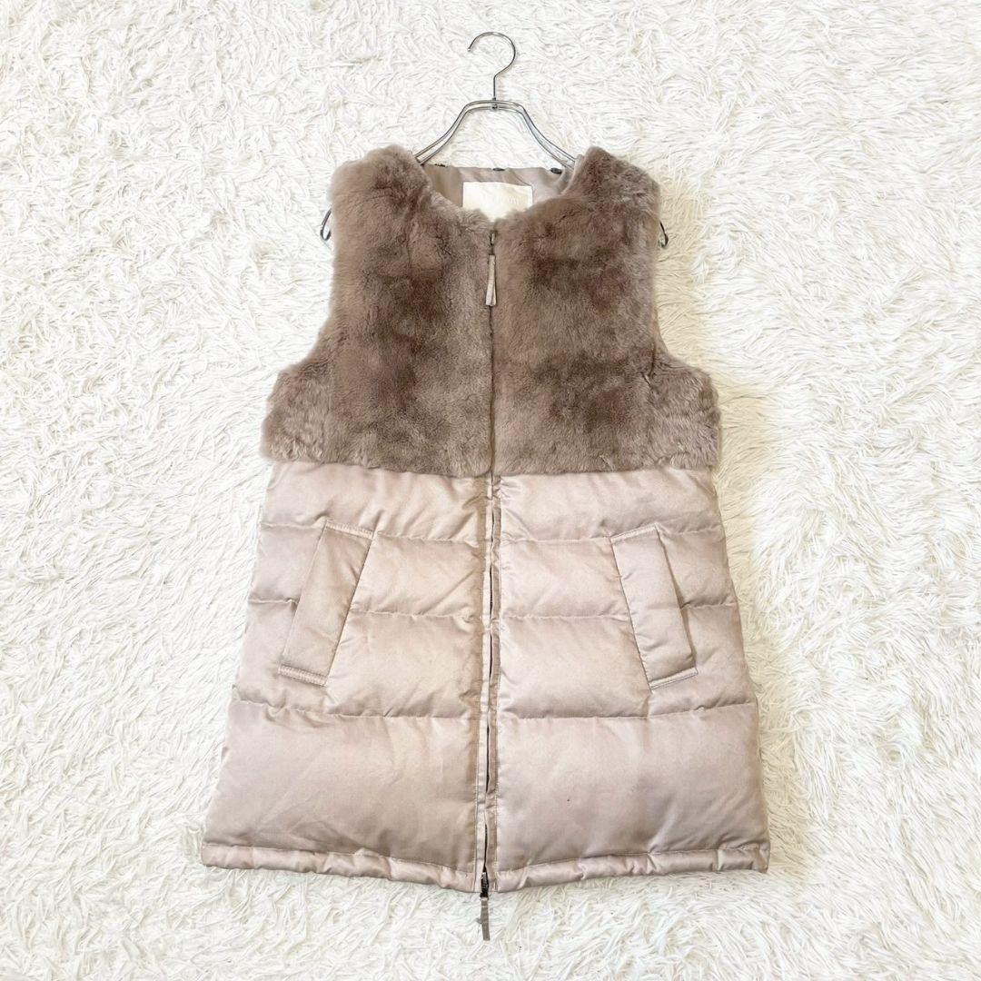 Diagram ダイアグラム　ファー　ダウン　ベスト　2way 3way 肉厚