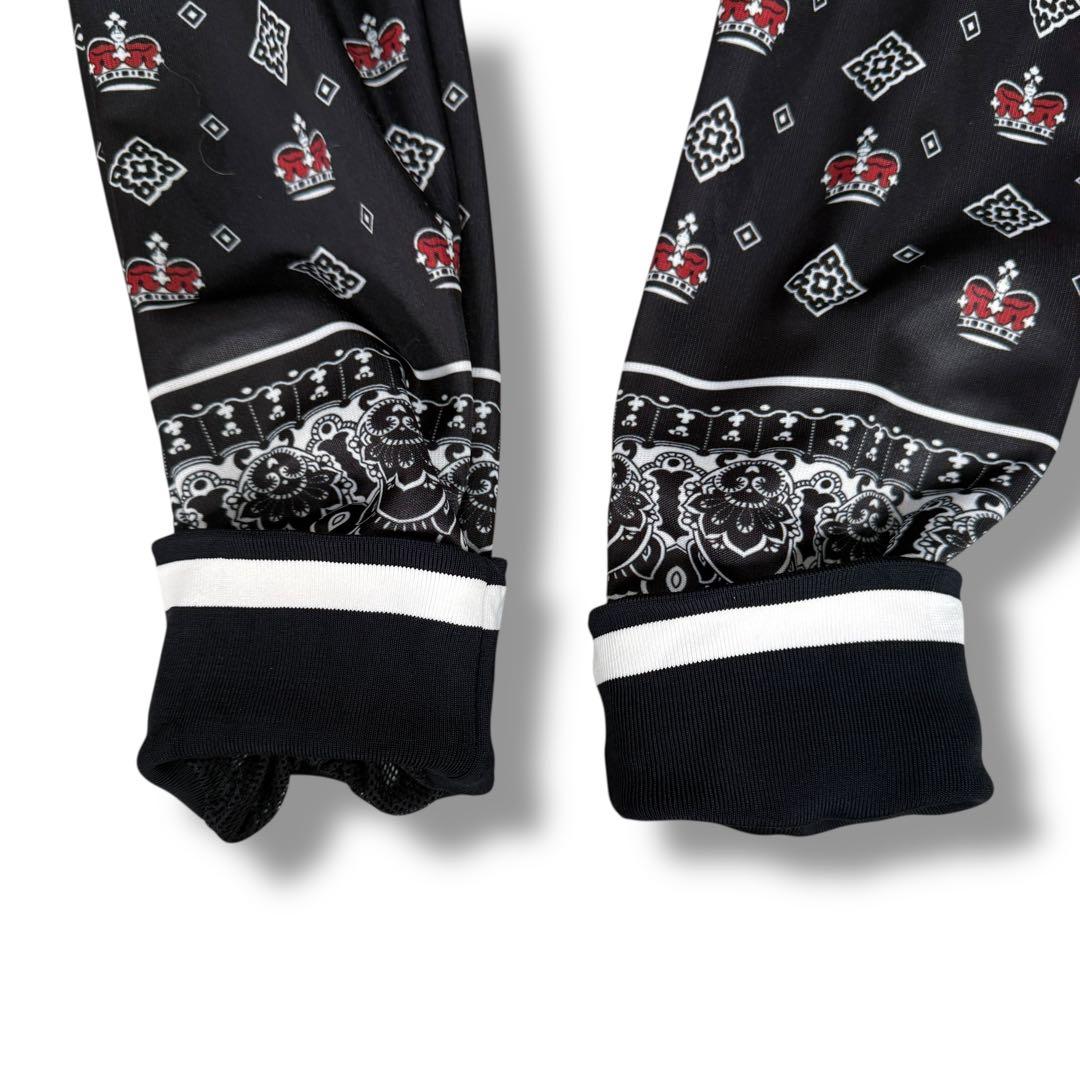 極美品 ドルチェ&ガッバーナ 20SS バンダナ柄 クラウン トラックジャケット