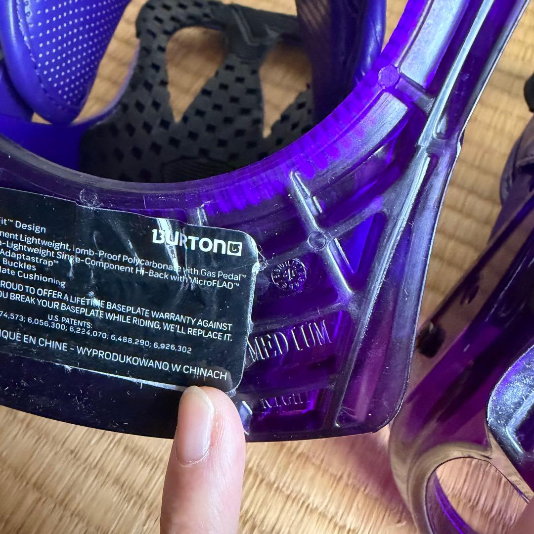 定番！良品！ BURTON ビンディング CITIZEN W's M サイズ！