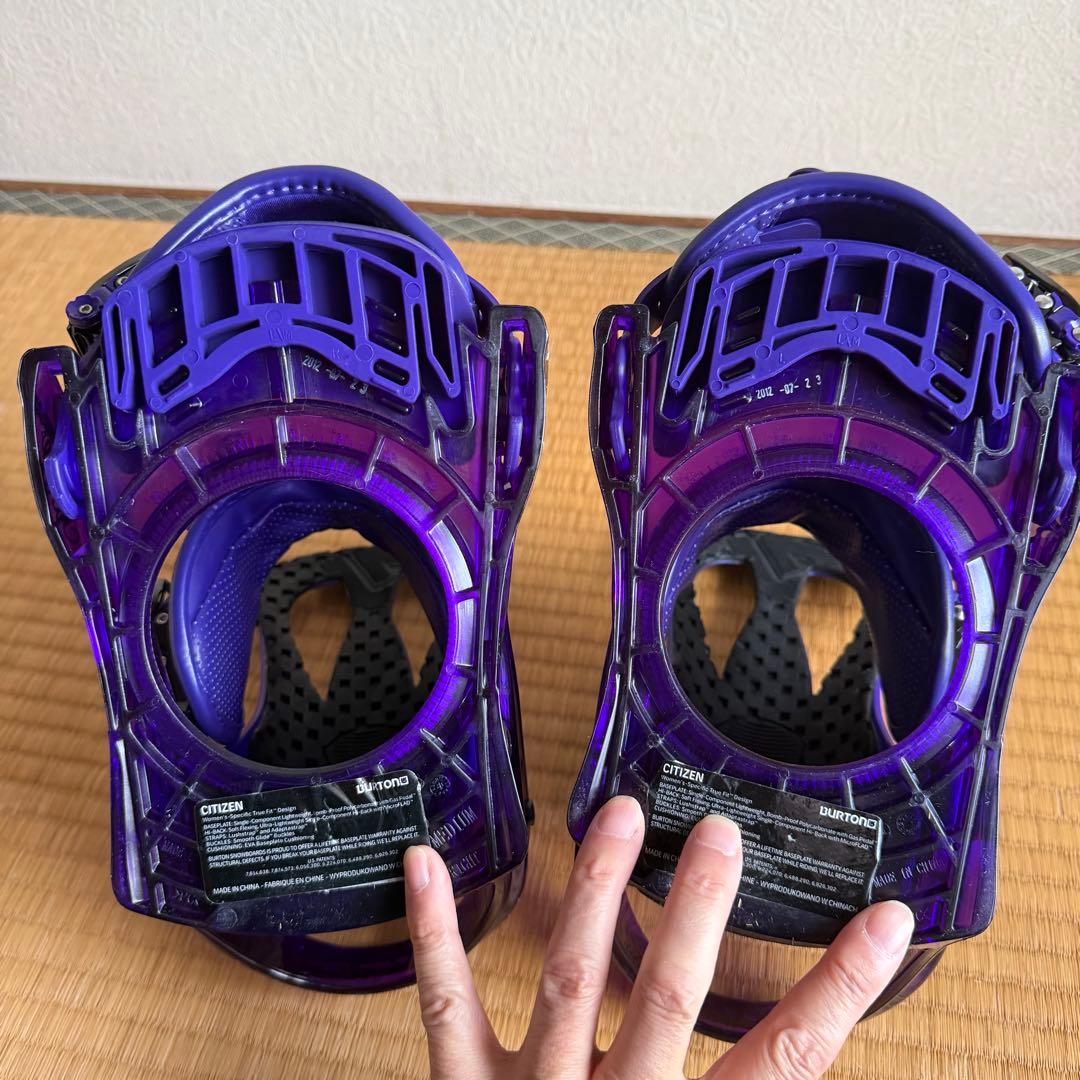 定番！良品！ BURTON ビンディング CITIZEN W's M サイズ！