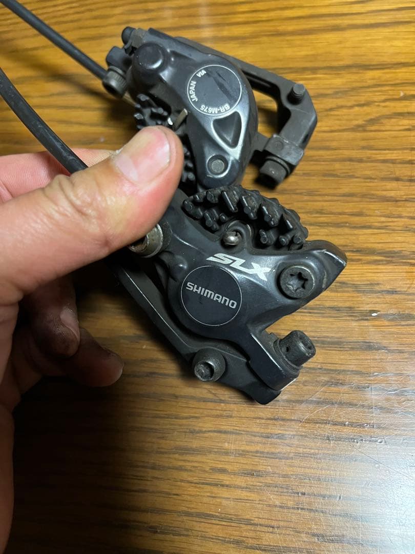 SHIMANO SLX BL-M675-B BR-M675 油圧ディスクブレーキ