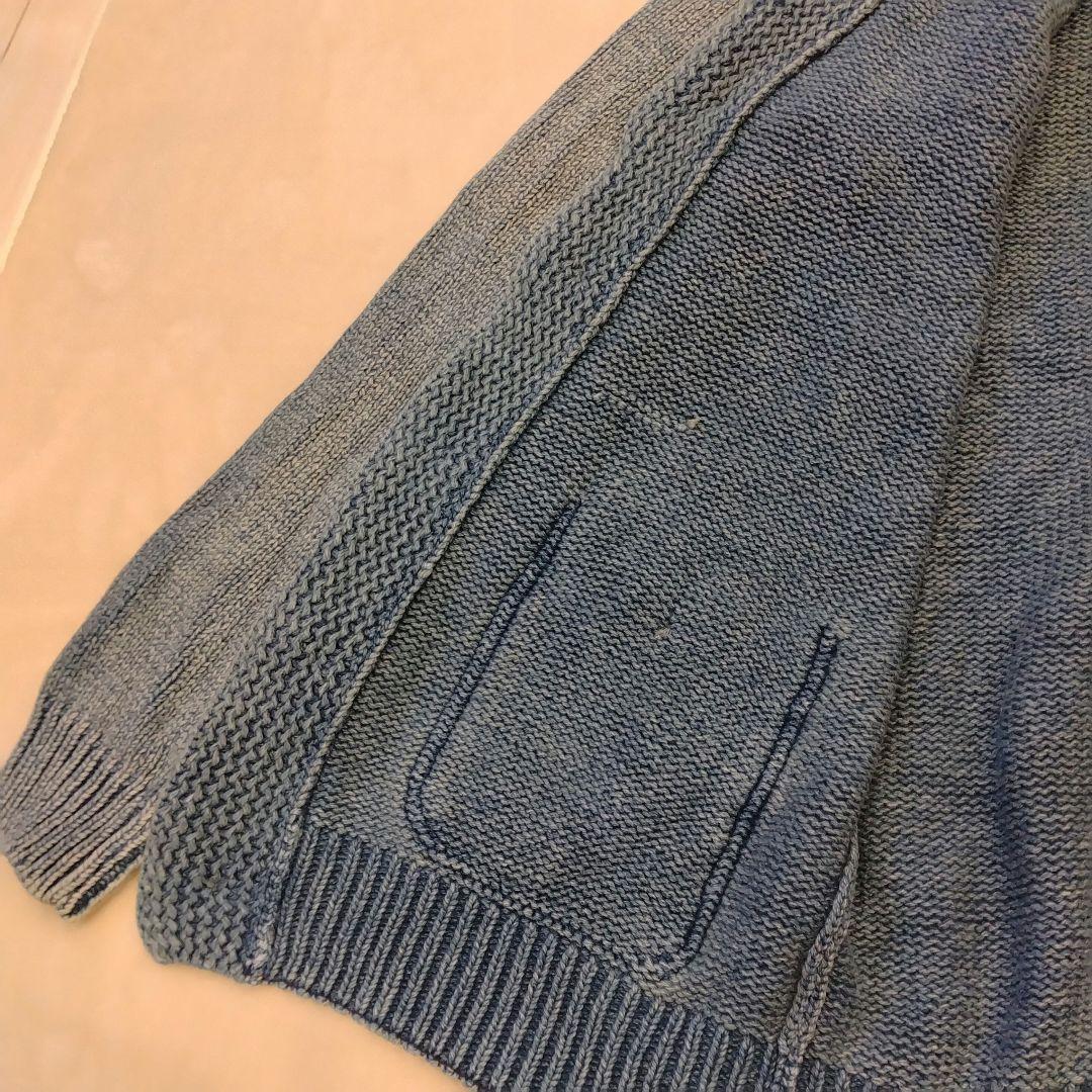 ✩Polo by RalphLauren【インディゴショールカラーカーディガン】