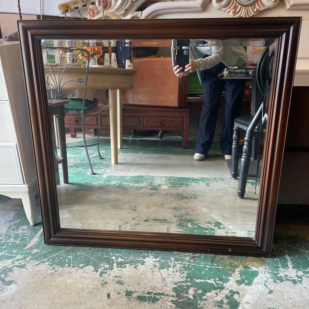 お値下げ‼︎ アメリカ製大きい　かべ掛けミラー