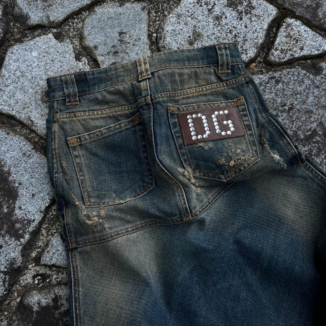 dolce&gabbana y2k 00s 90s デニムスカート グランジ