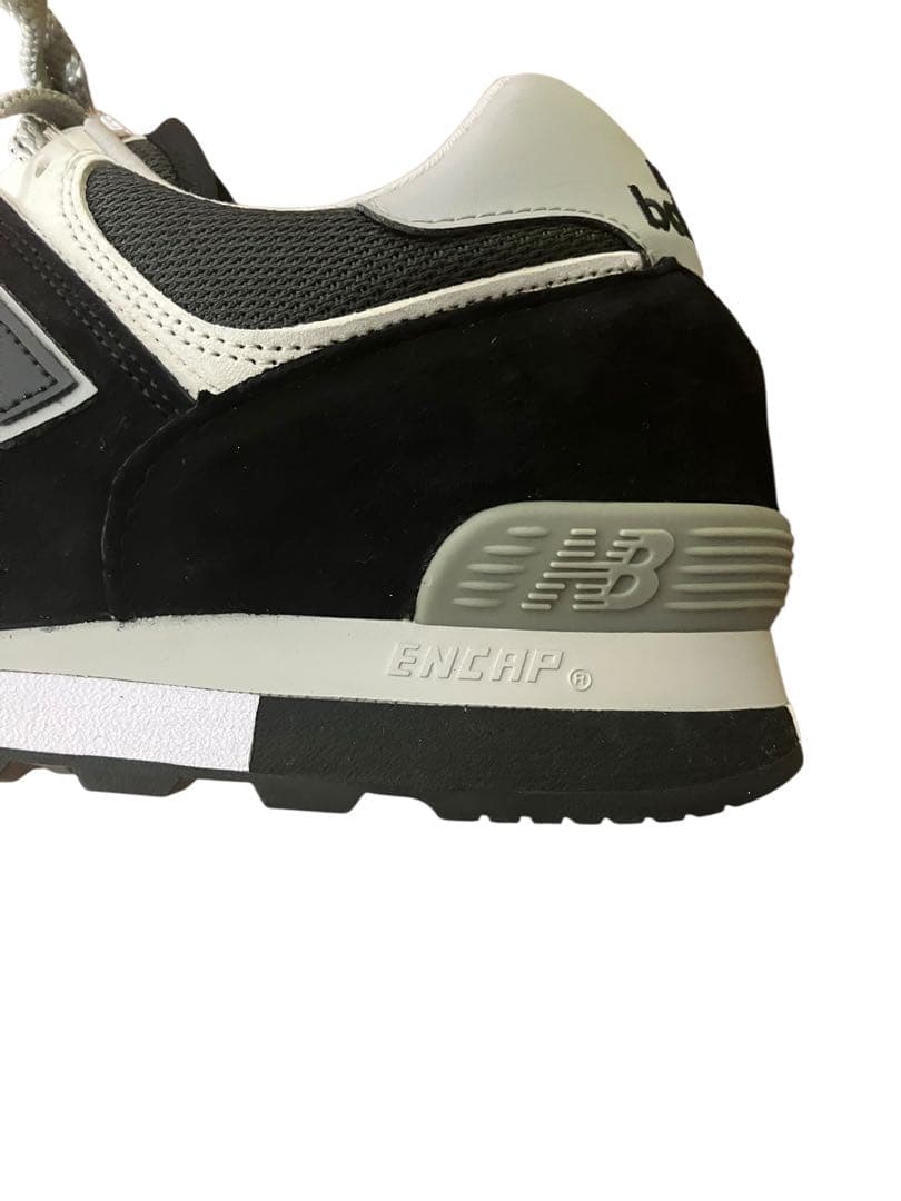 極美品UK製 New Balance ニューバランスOU576PBK BLACK