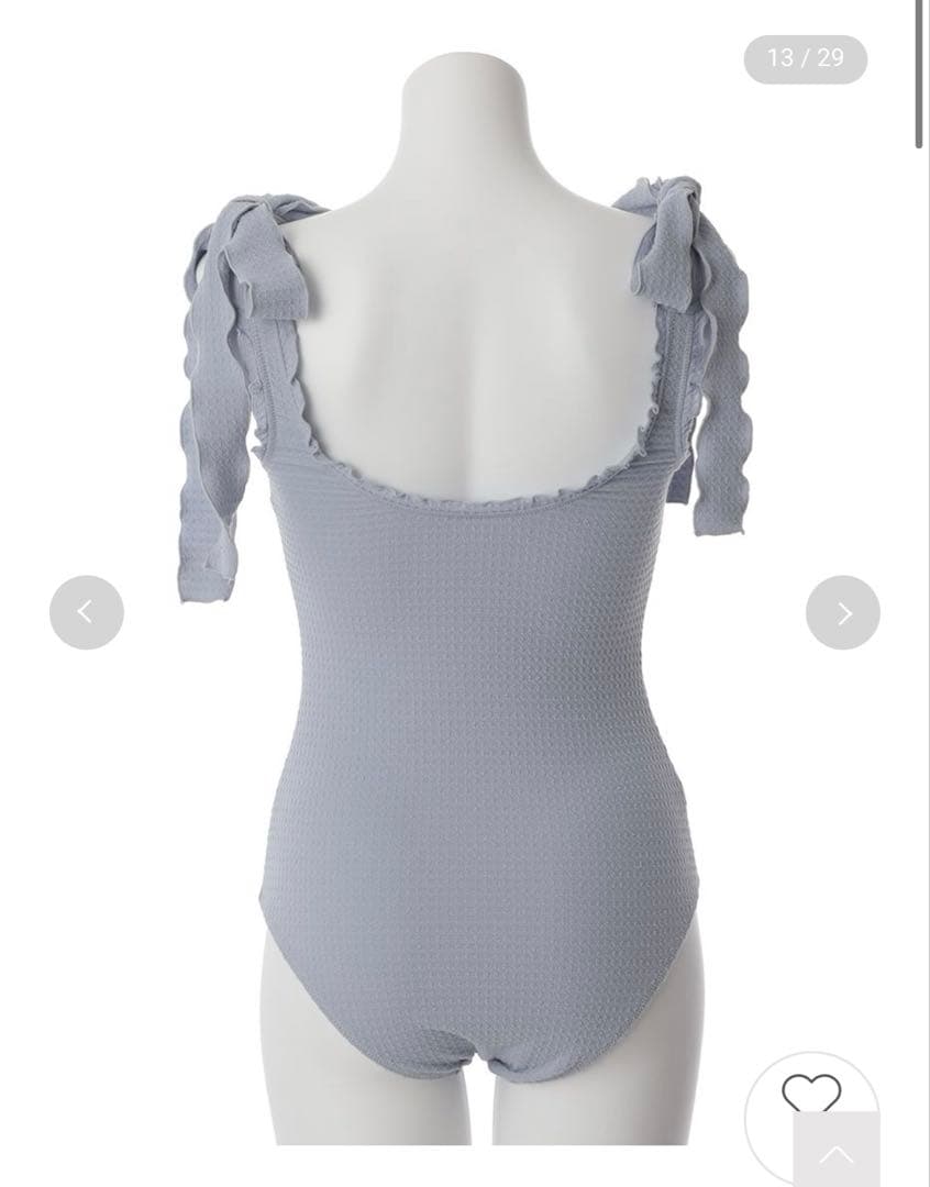 ショルダーリボンスウィムウェア