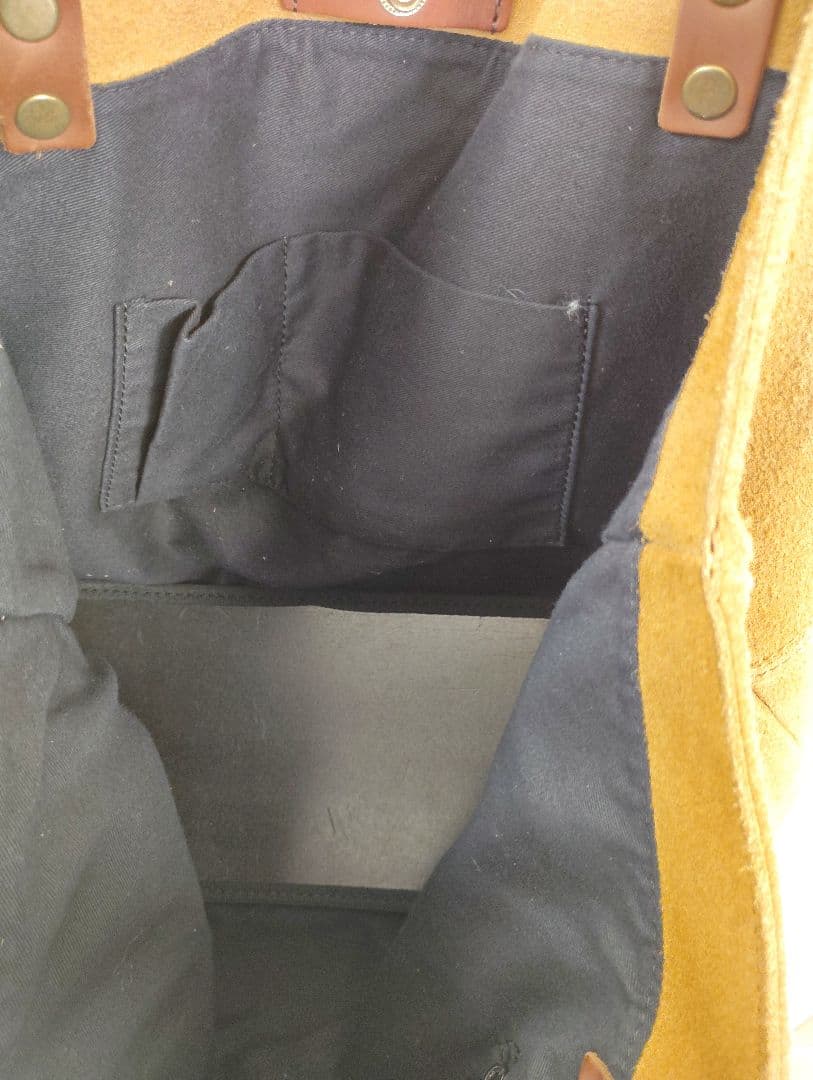 Butler Verner Sails 牛革スウェード トートバッグ