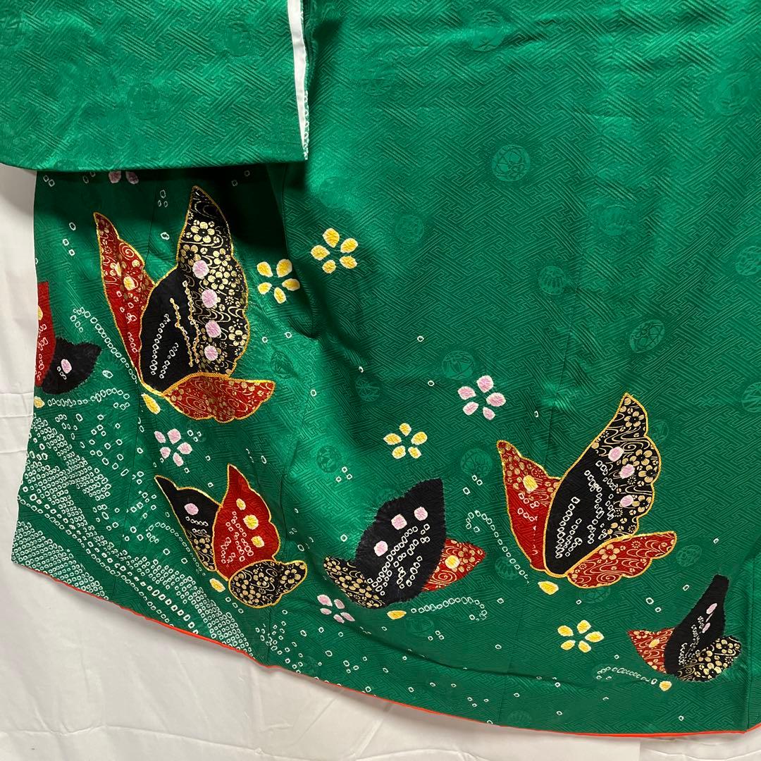 1上　七五三　舞台衣装　お雛様　女の子　着物　7歳　１5点セット