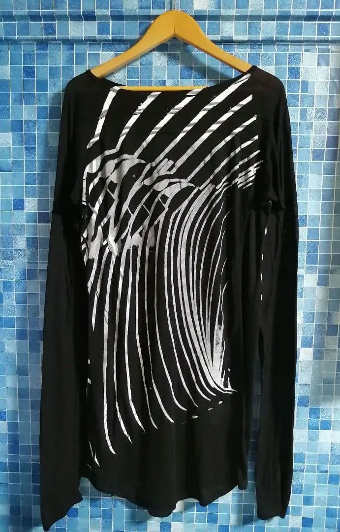 【黒 2013AW】即完売 JULIUS ガスマスク BIG ロンＴ カットソー