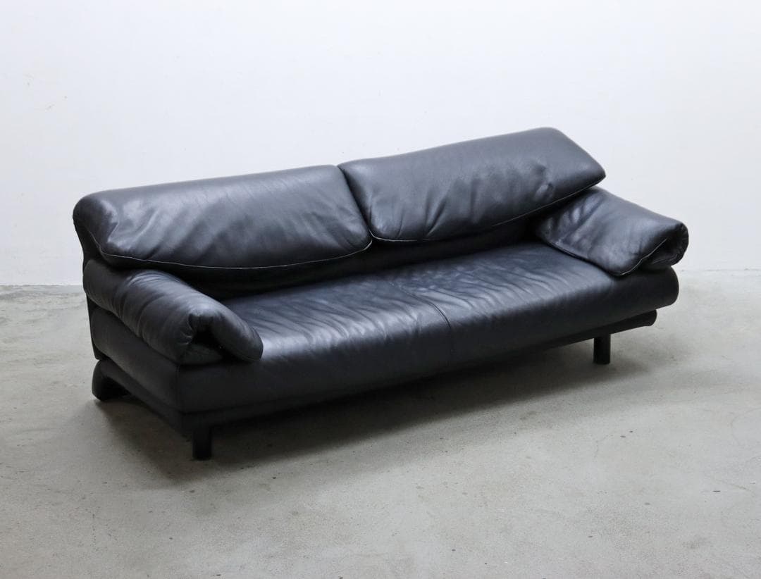 ポルトロメック ジェミニ 本革 3Pソファ イタリア モダン IDC大塚家具