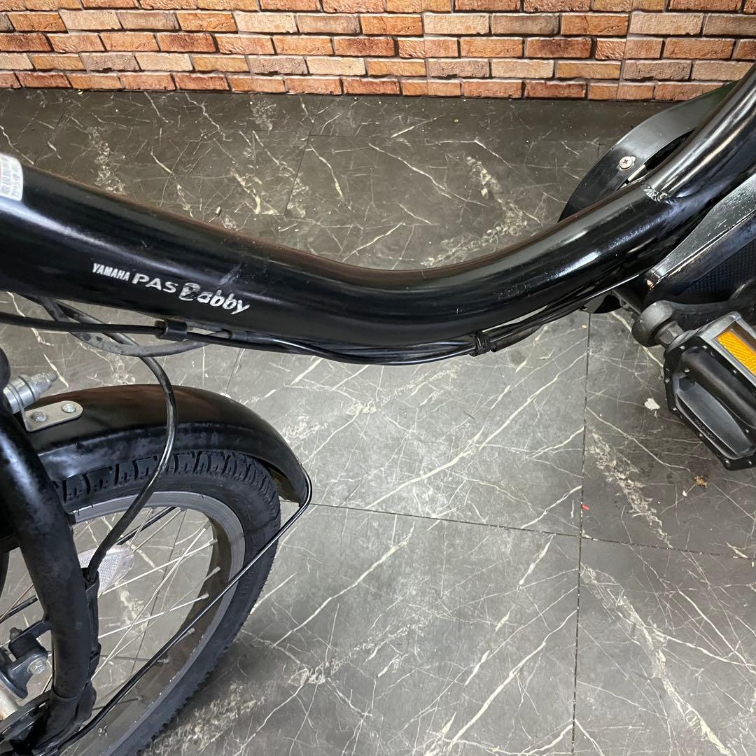 【52】電動自転車 YAMAHA PAS Babby ブラック