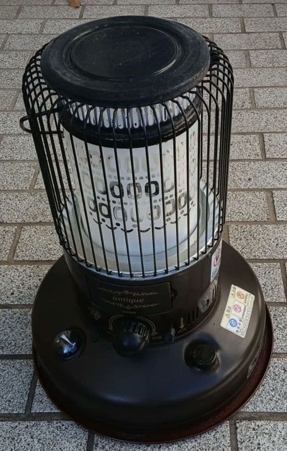 m*q様 灯油ストーブ　電源不要