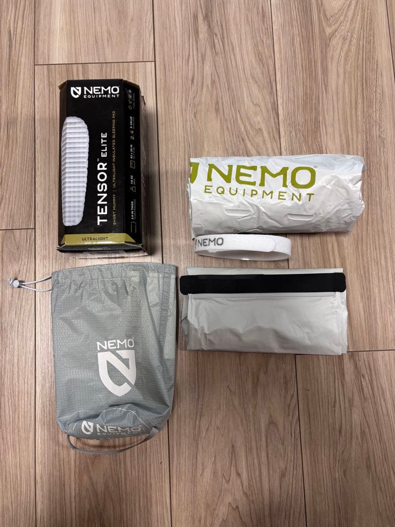 【未使用品】NEMO Tensor Elite Short Mummy