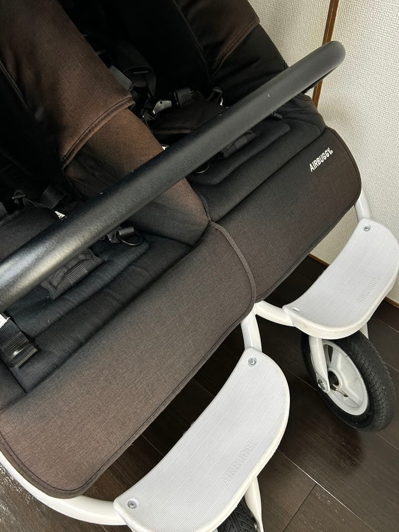 【付属品多数】エアバギーココダブルフロムバースexブラック【直営店限定カラー】