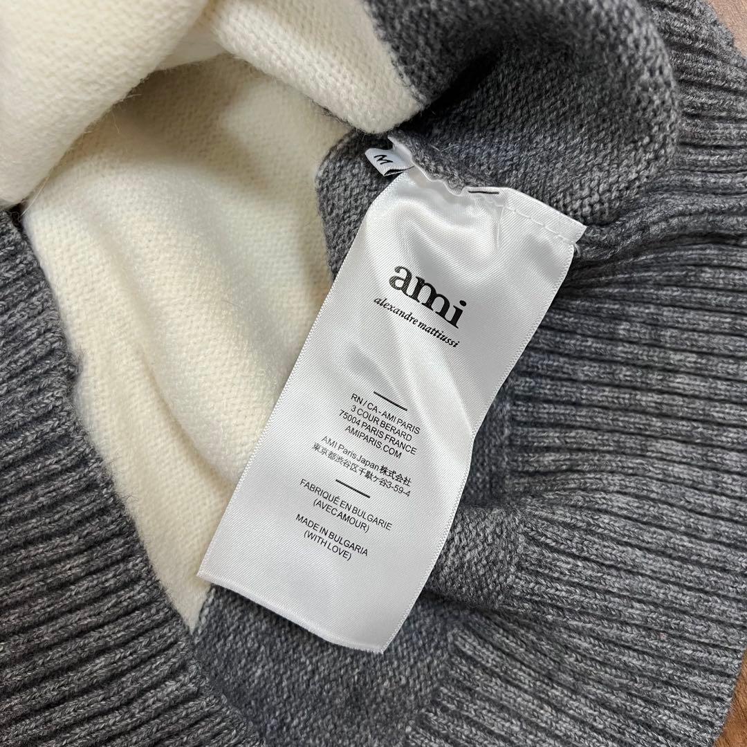 AmiParisタートルネックニット　アミパリス　レディース　M