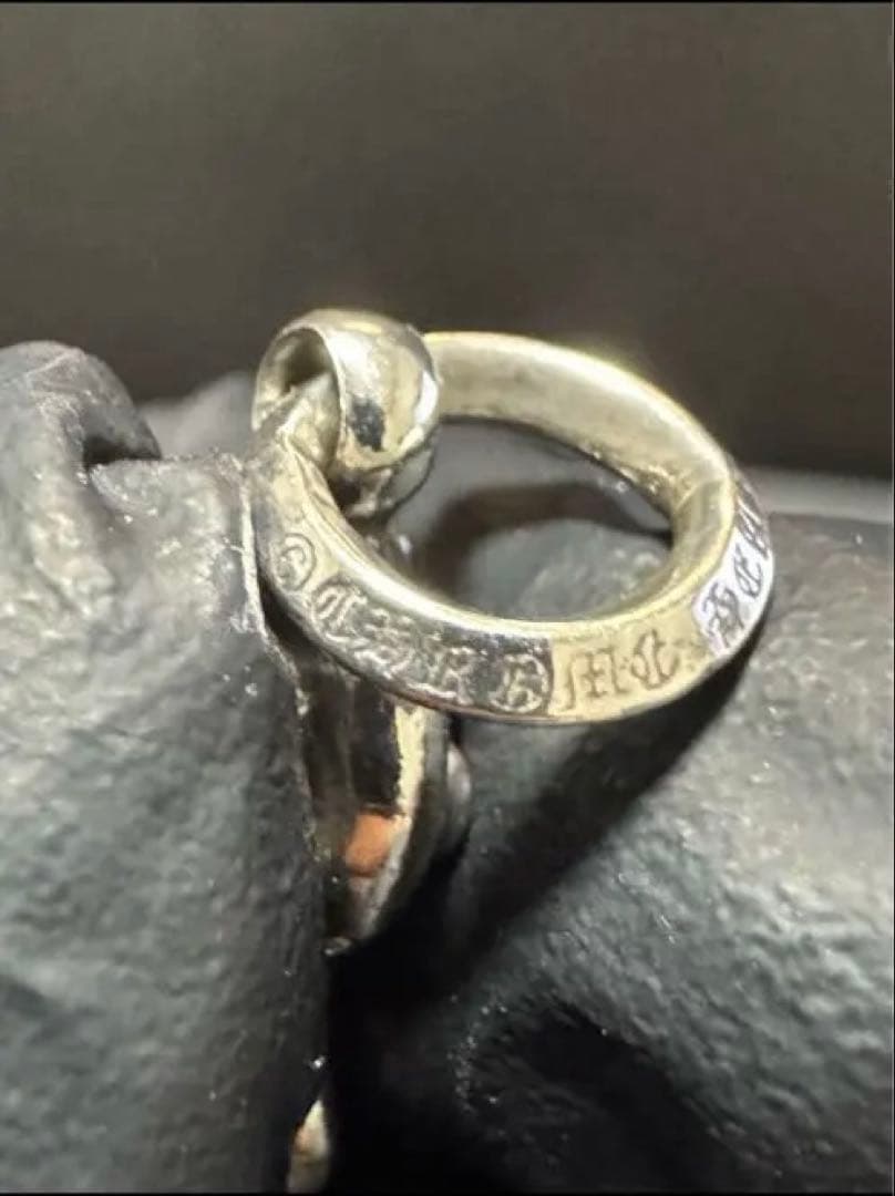 クロムハーツ ワンボールBSフレアペンダント ロールチェーン16inchセット