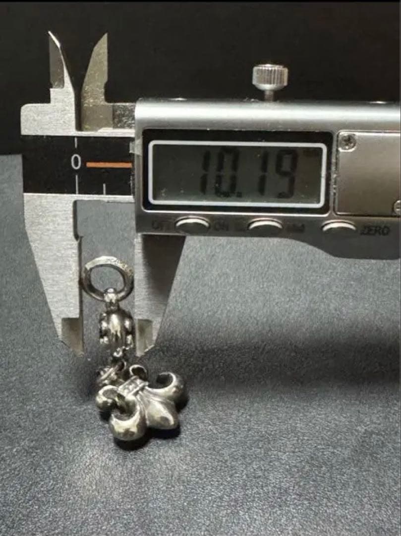 クロムハーツ ワンボールBSフレアペンダント ロールチェーン16inchセット