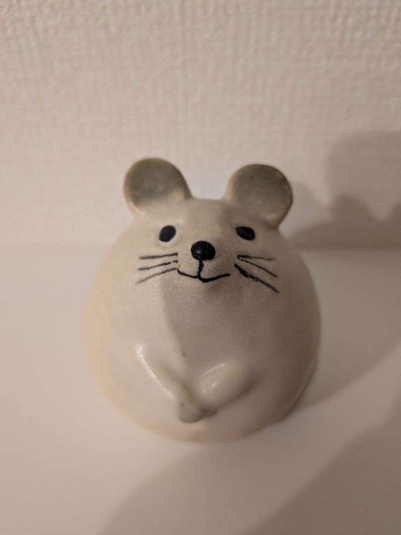 リサ ラーソン 3匹のねずみ せかほし ホワイト ネズミ 白 正規品　置物