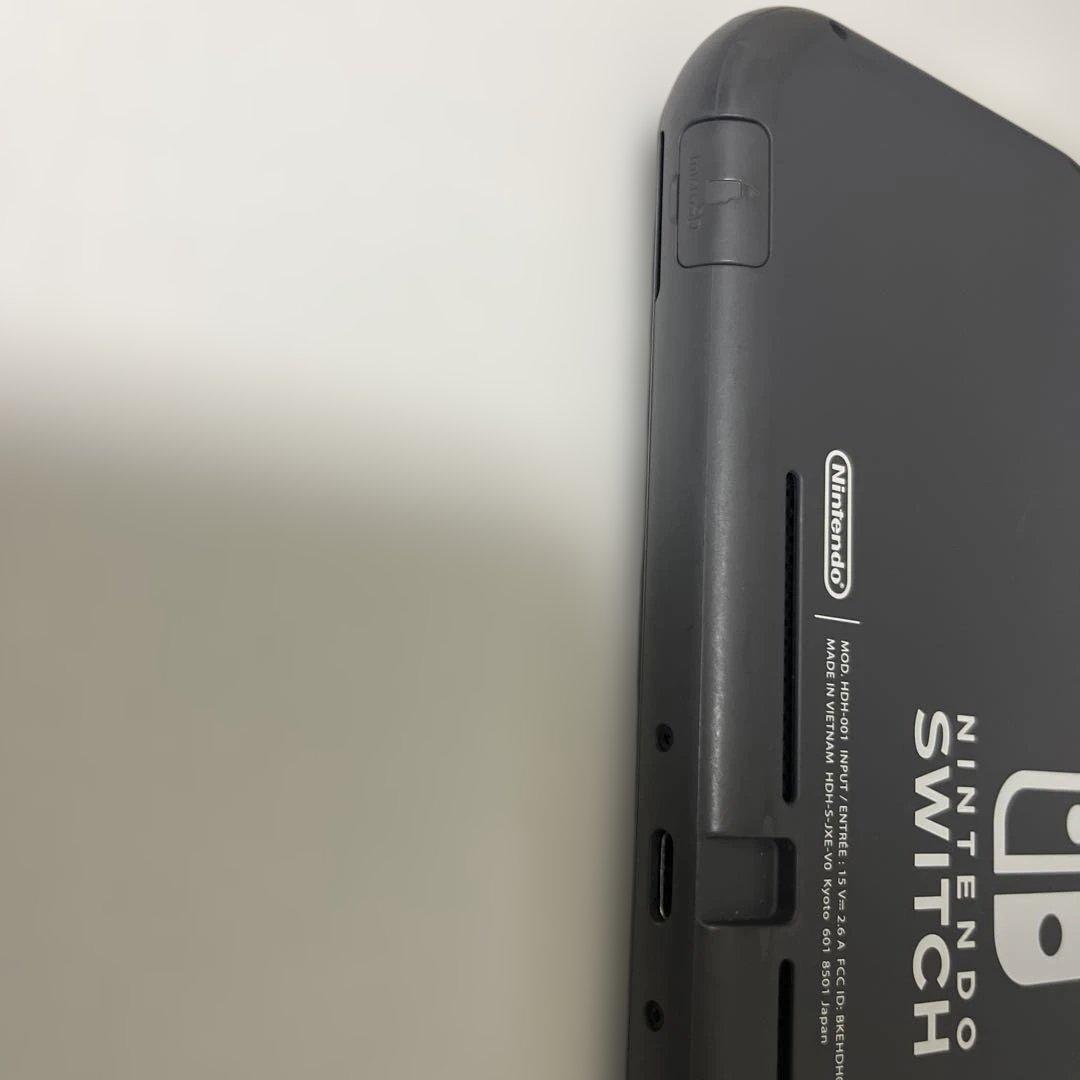 Nintendo Switch Lite グレー 本体　箱・充電器付き