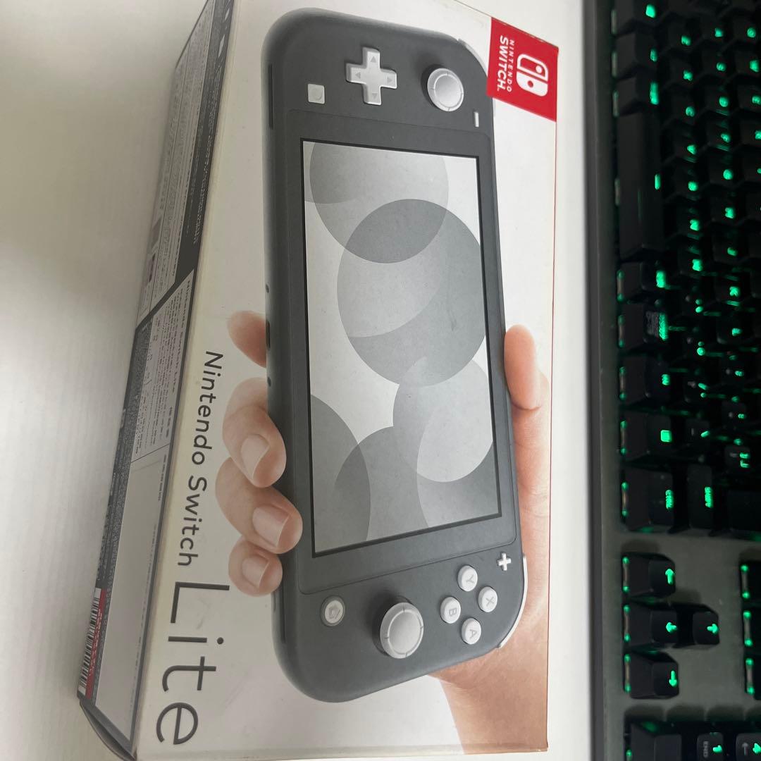Nintendo Switch Lite グレー 本体　箱・充電器付き