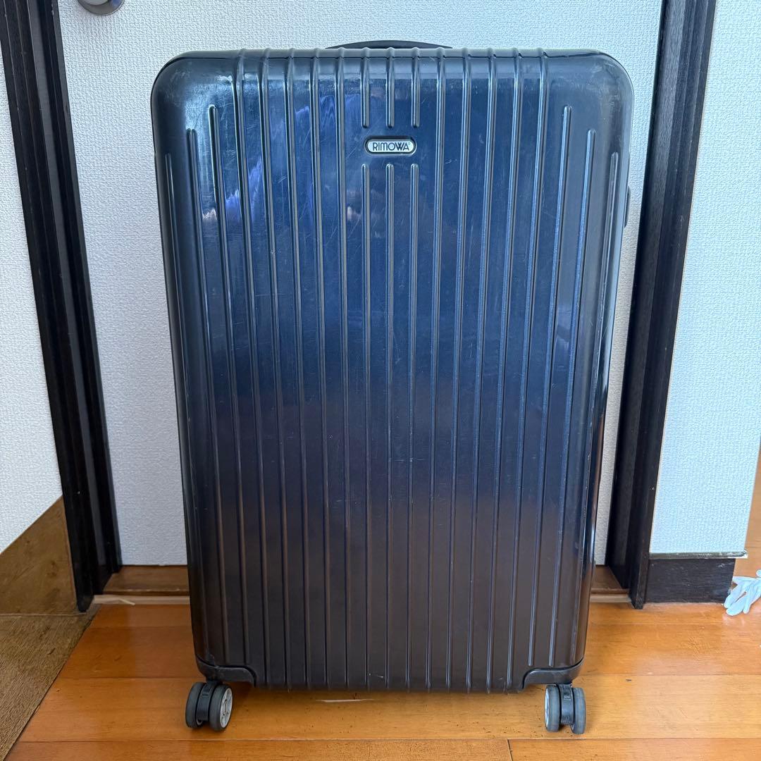 【廃盤希少】RIMOWA サルサエアー80L 4輪　ダークブルー820.70