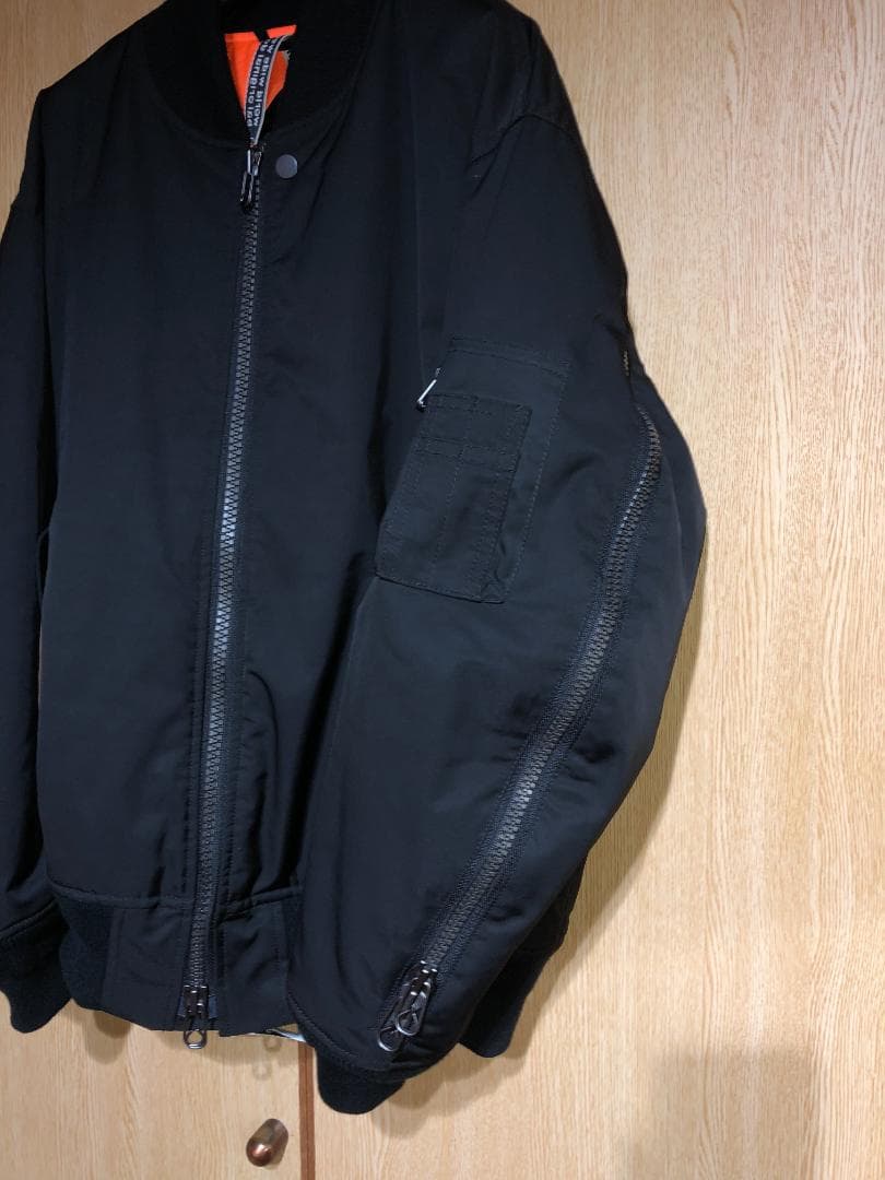 ジャケット・アウター baloriginal Zip Sleeve Bomber Jacket