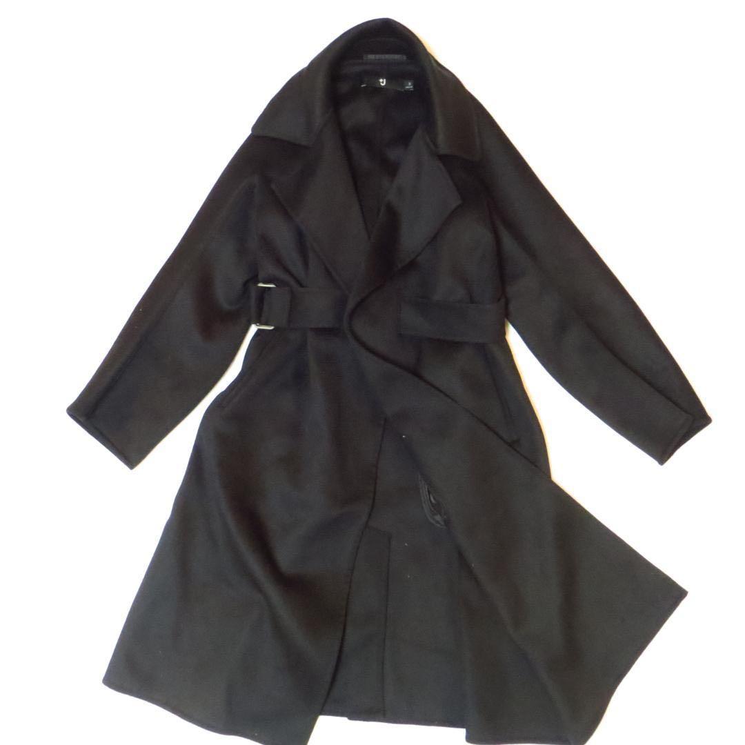 ひ*し様 未使用　ユニクロ +J　ジルサンダー　カシミヤブレンドラップロングコー