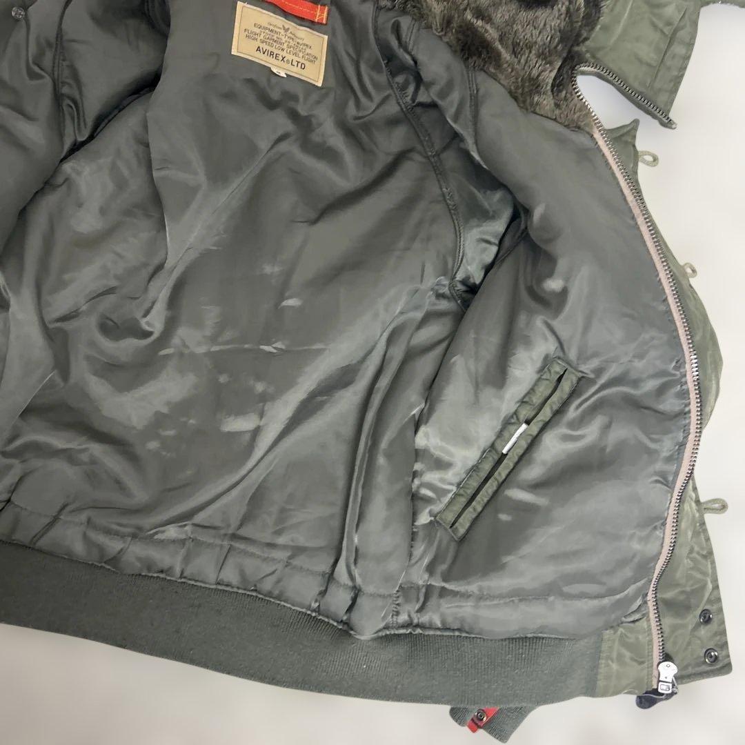 アヴィレックス カスタム N2B フライト・アクションジャケット 両袖ジッパー