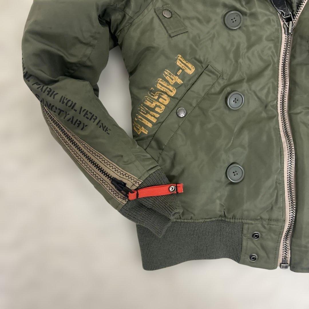 アヴィレックス カスタム N2B フライト・アクションジャケット 両袖ジッパー