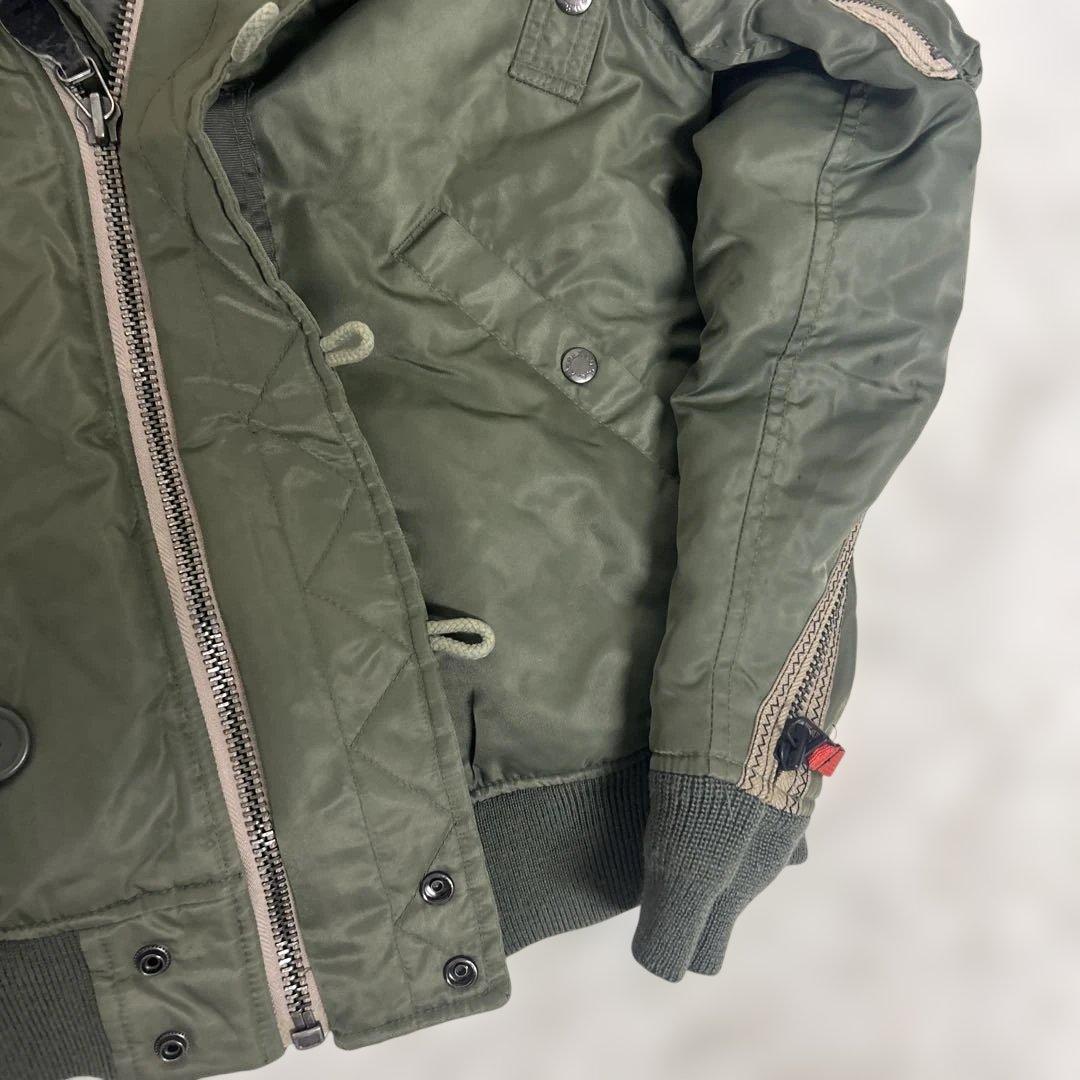 アヴィレックス カスタム N2B フライト・アクションジャケット 両袖ジッパー