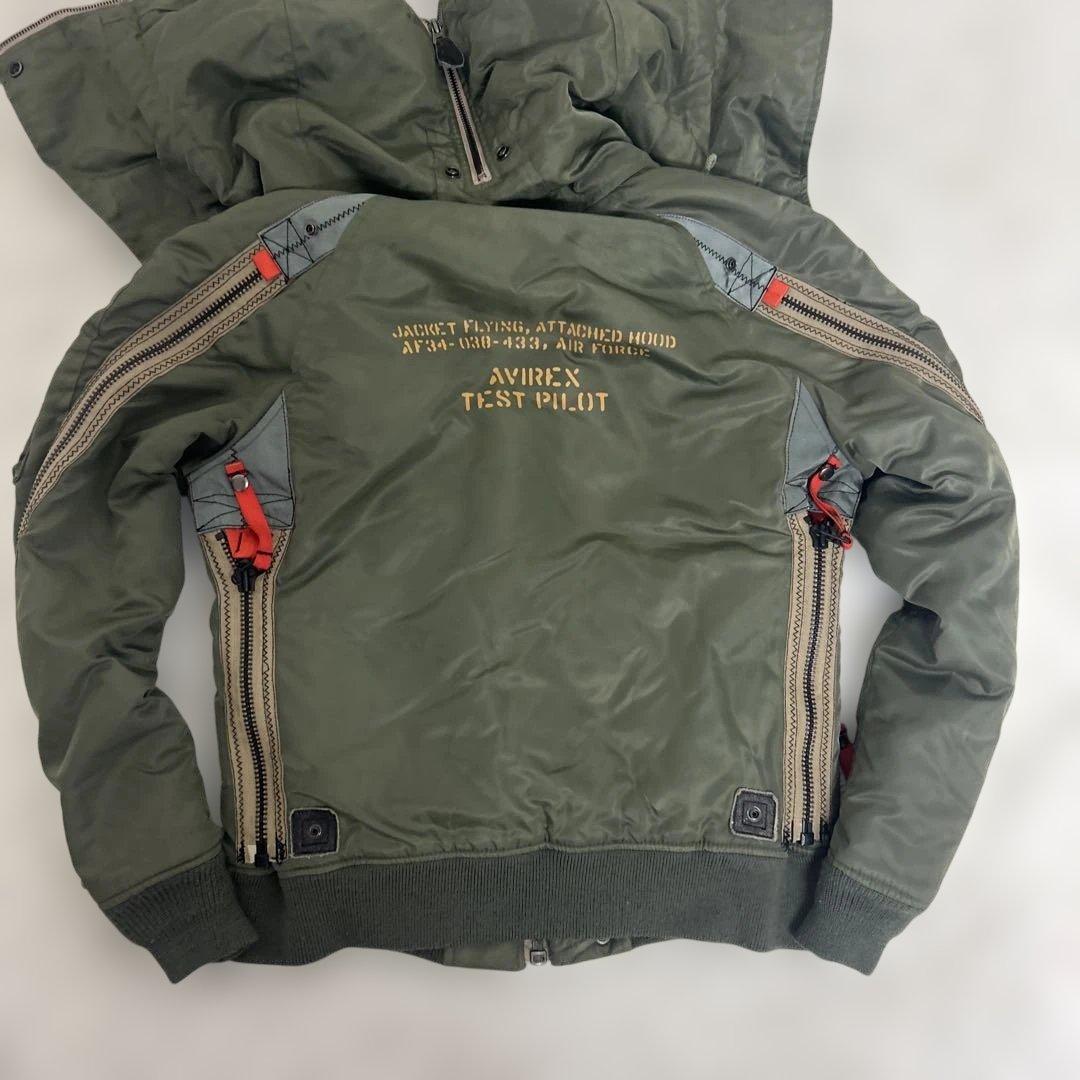 アヴィレックス カスタム N2B フライト・アクションジャケット 両袖ジッパー