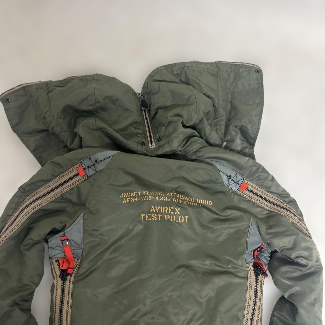 アヴィレックス カスタム N2B フライト・アクションジャケット 両袖ジッパー