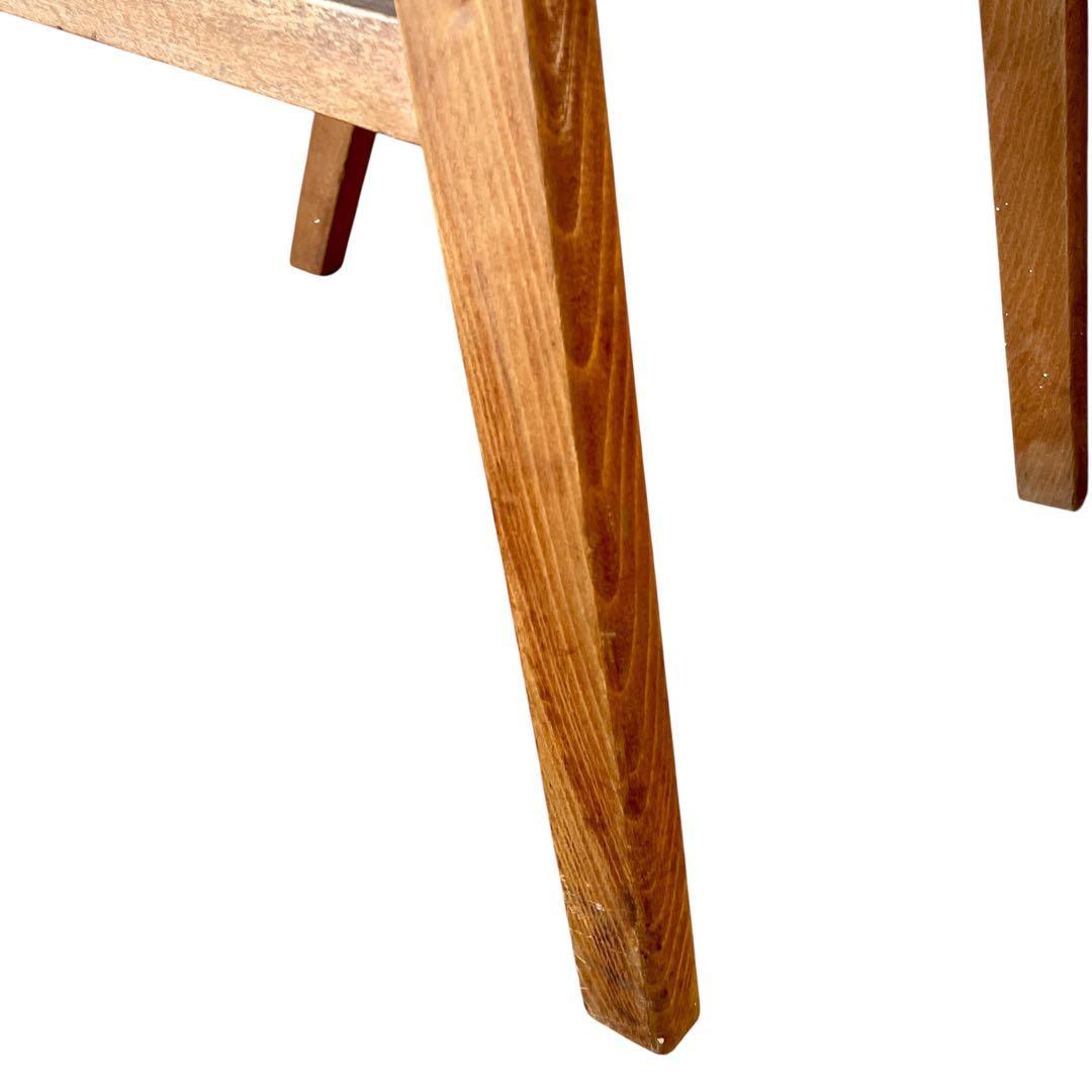 【希少】オールドマルニ ダイニングチェア 木製 椅子 ビンテージ 古道具