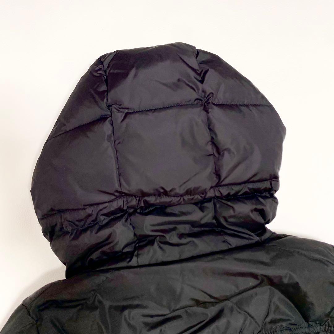 モンクレール　SERRE ダウンジャケット　フリル　フード付き　ドローコード