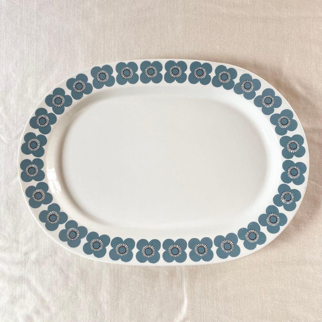 ARABIA アラビア veera ヴェーラ オーバルプレート