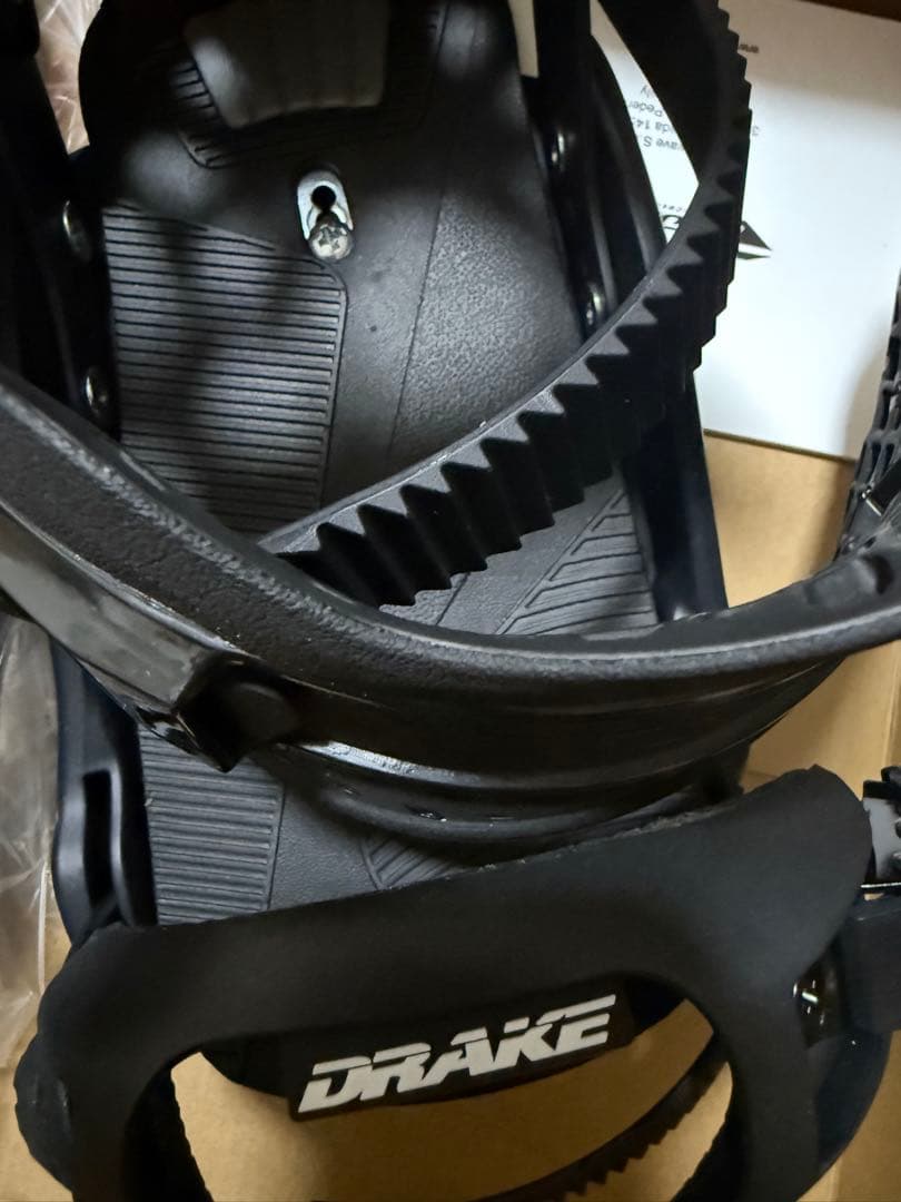 DRAKE スノーボードビンディング ブラック