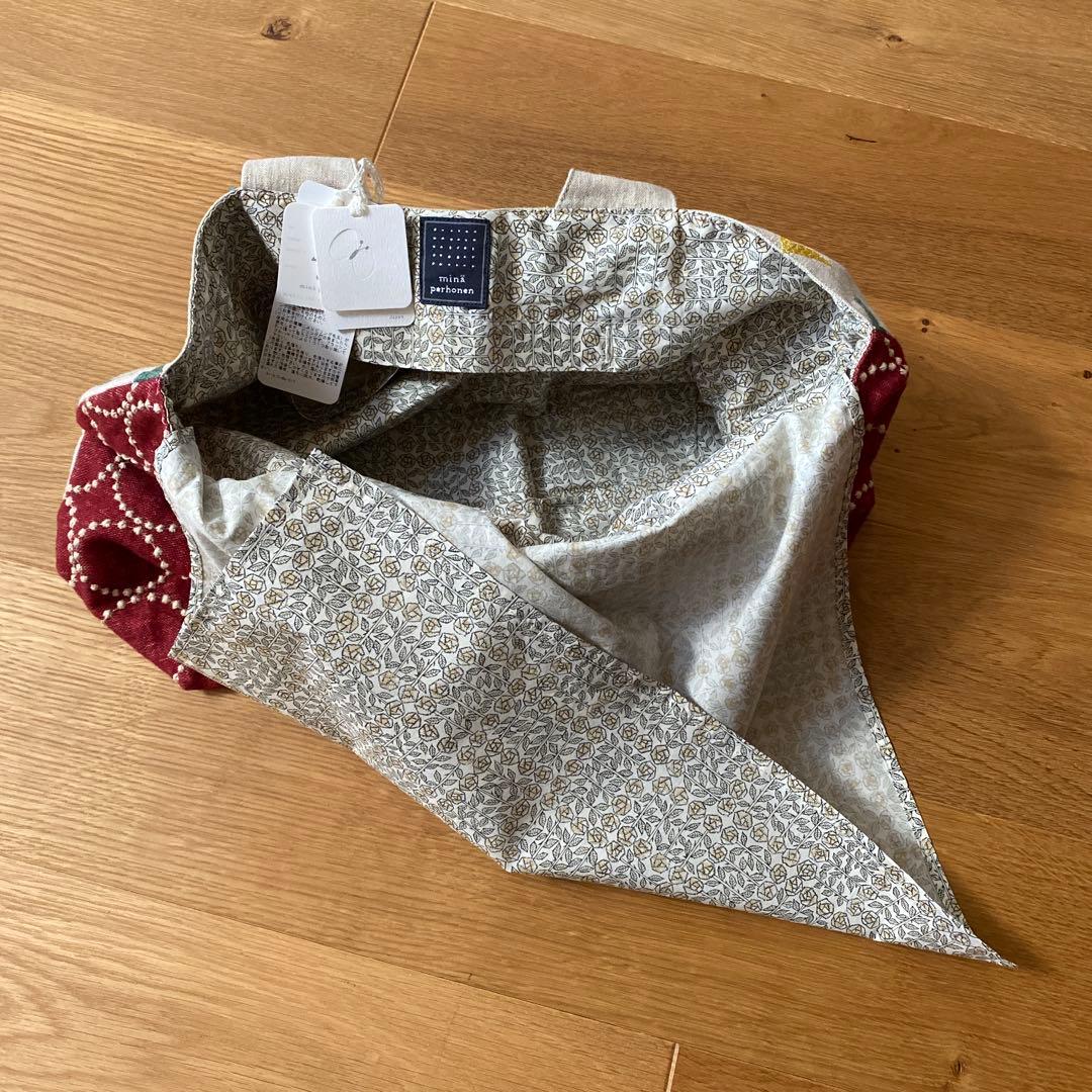 mima perhonenミナペルホネン＊タンバリン・バード パニーニバッグ