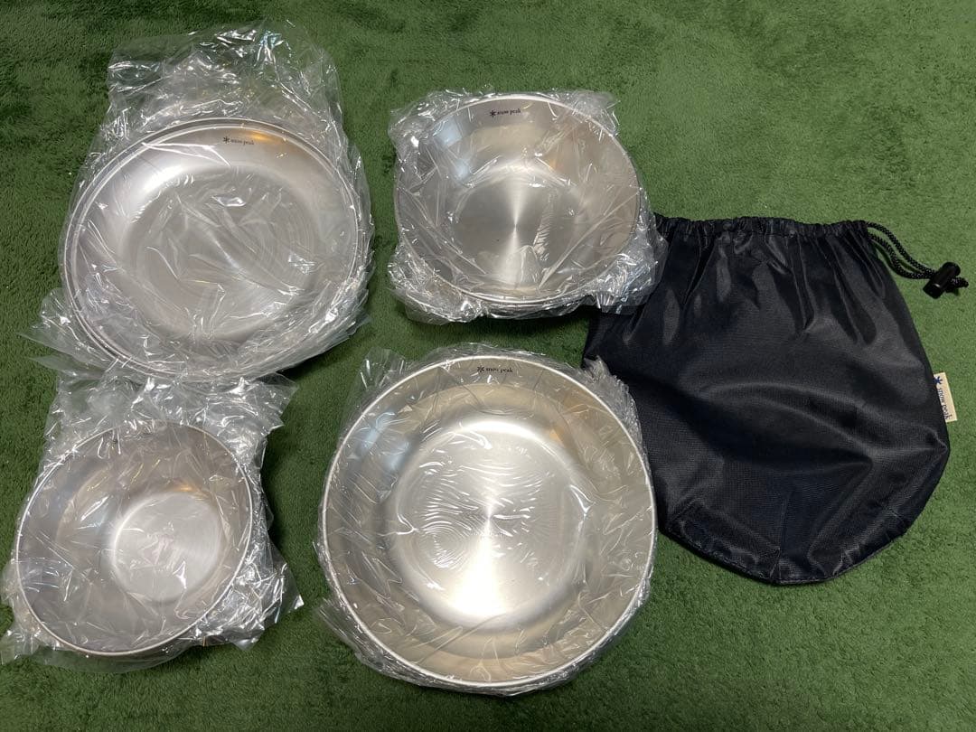 peakスノーピーク　テーブルウェアセットLファミリー　新品未使用