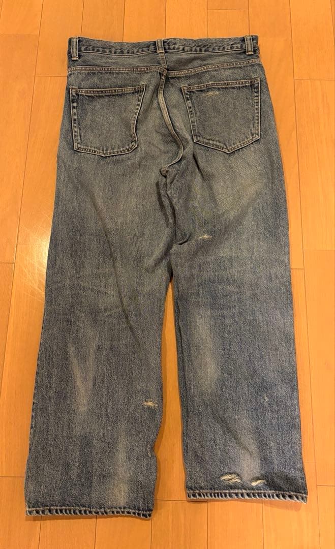 ジャーナルスタンダードラックス　13OZクラッシュダメージデニム