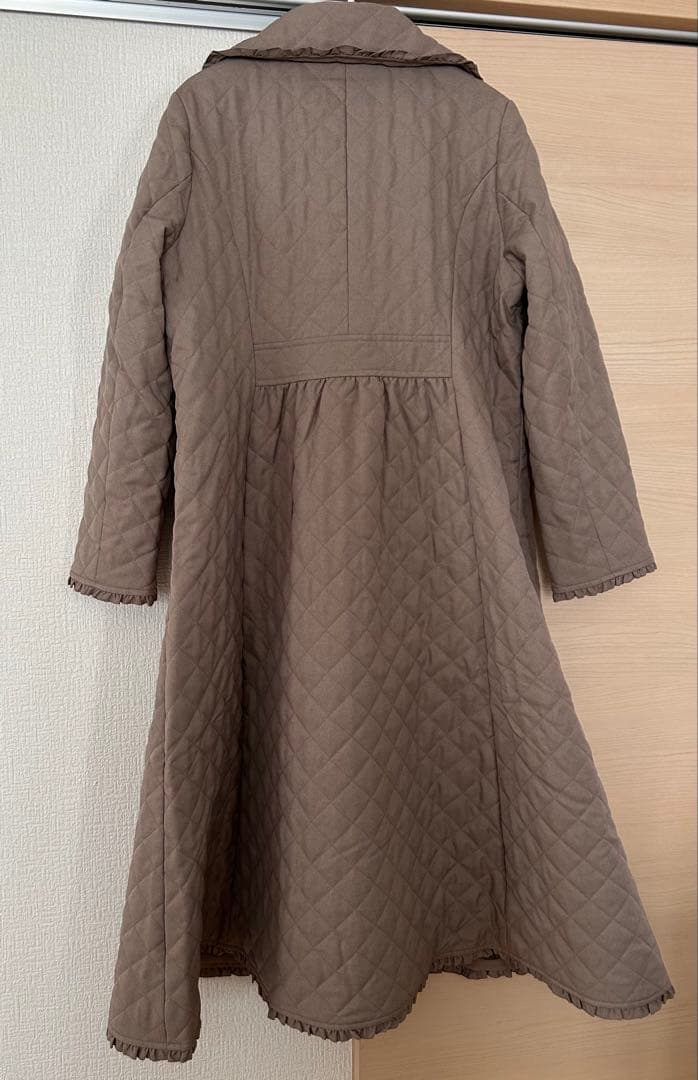 ピンクハウス・キルティング・ロングコート