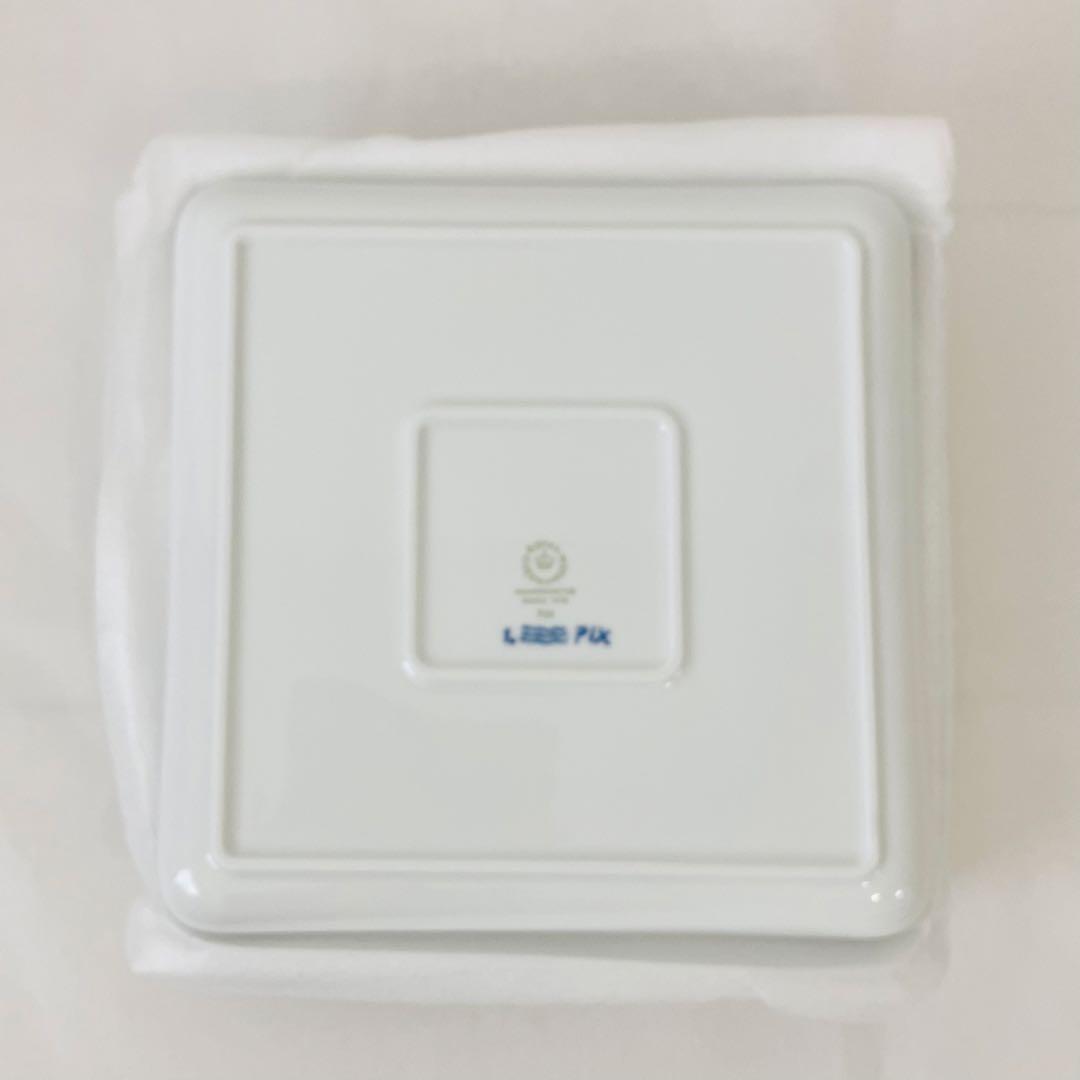 新品未使用　ロイヤルコペンハーゲン　 スクエア皿 5枚　ブルーフルーテッド