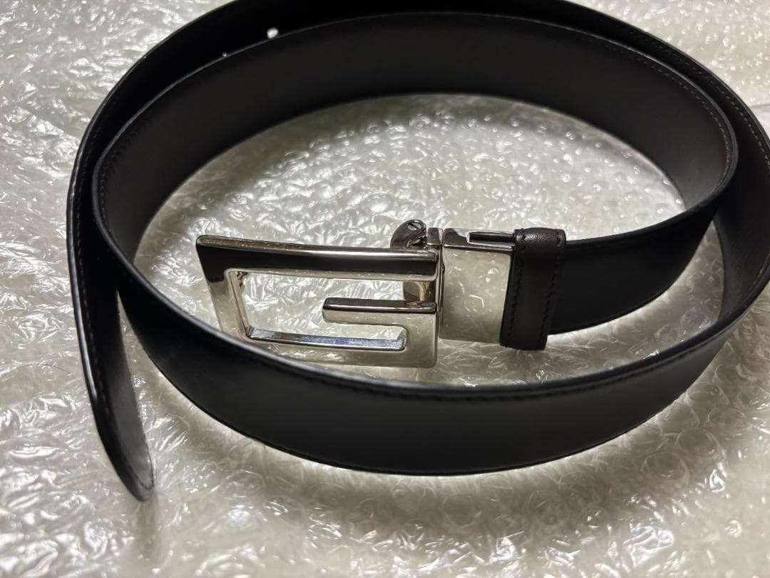 箱付き GUCCI グッチ 626974 スクエアG リバーシブル ベルト