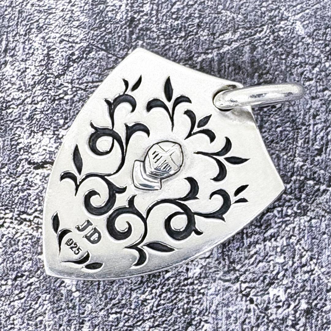 定価4.2万・廃盤★Justin Davis ピック型シールドネックレス