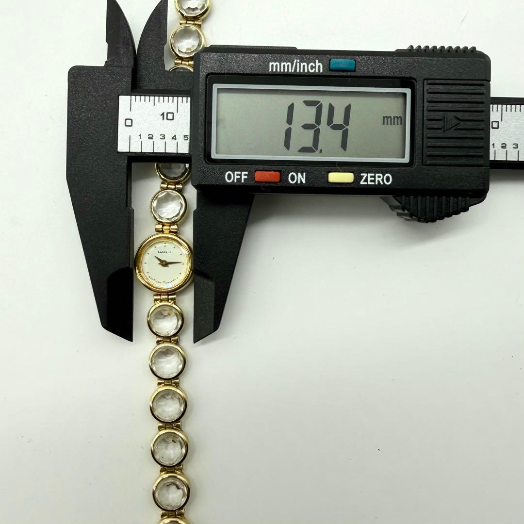 稼働/新品電池✨セイコー ラサール 1E50-0129 バングルウォッチ ブレス