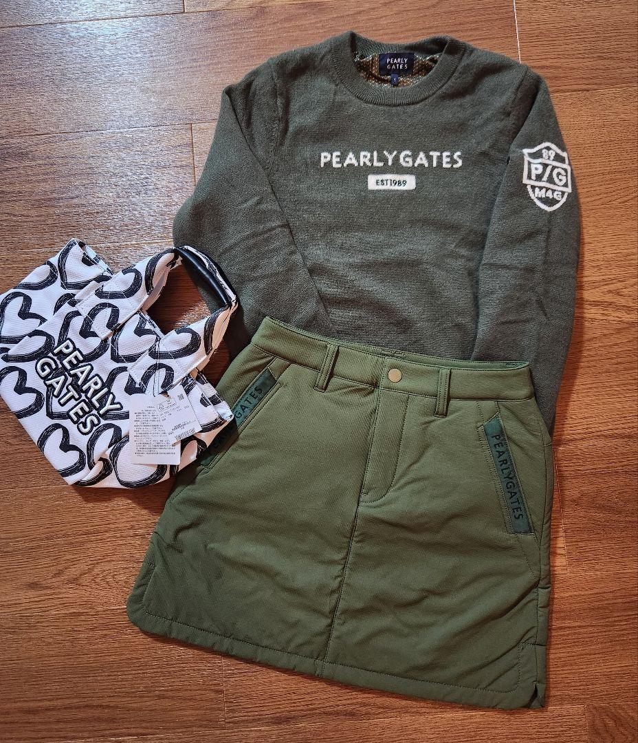 【美品】PEARLY GATES 蓄熱カシミアニット サイズ1(M)