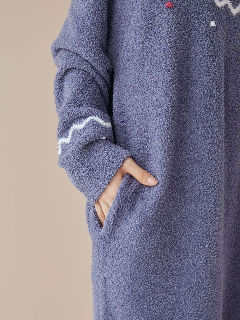 正規品♡新品 ジェラートピケ ノルディックワンピース ネイビー